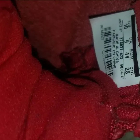 Air Jordan 11 Basketball Shoe Gym Red,Black,white Size 10 - Picture 7 of 11